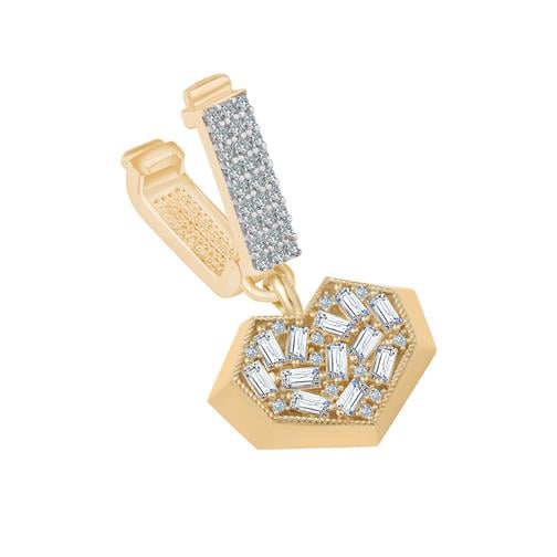 Kalp 9Mm Bileklik Charm