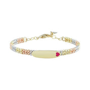 Kalpli Altın Çocuk Bilezik