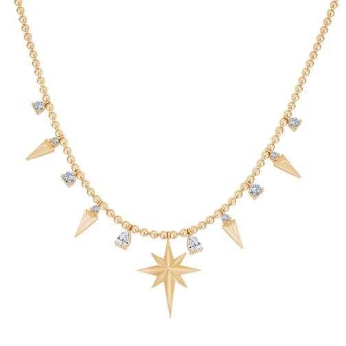 Kuzey Yıldızı Prizma Kolye