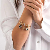 Kuzey Yıldızı Sallantılı 9Mm Bileklik Charm