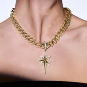 Kuzey Yıldızı Taşlı Charm