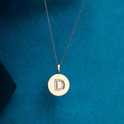 Letters Plaka Harf Altın Charm