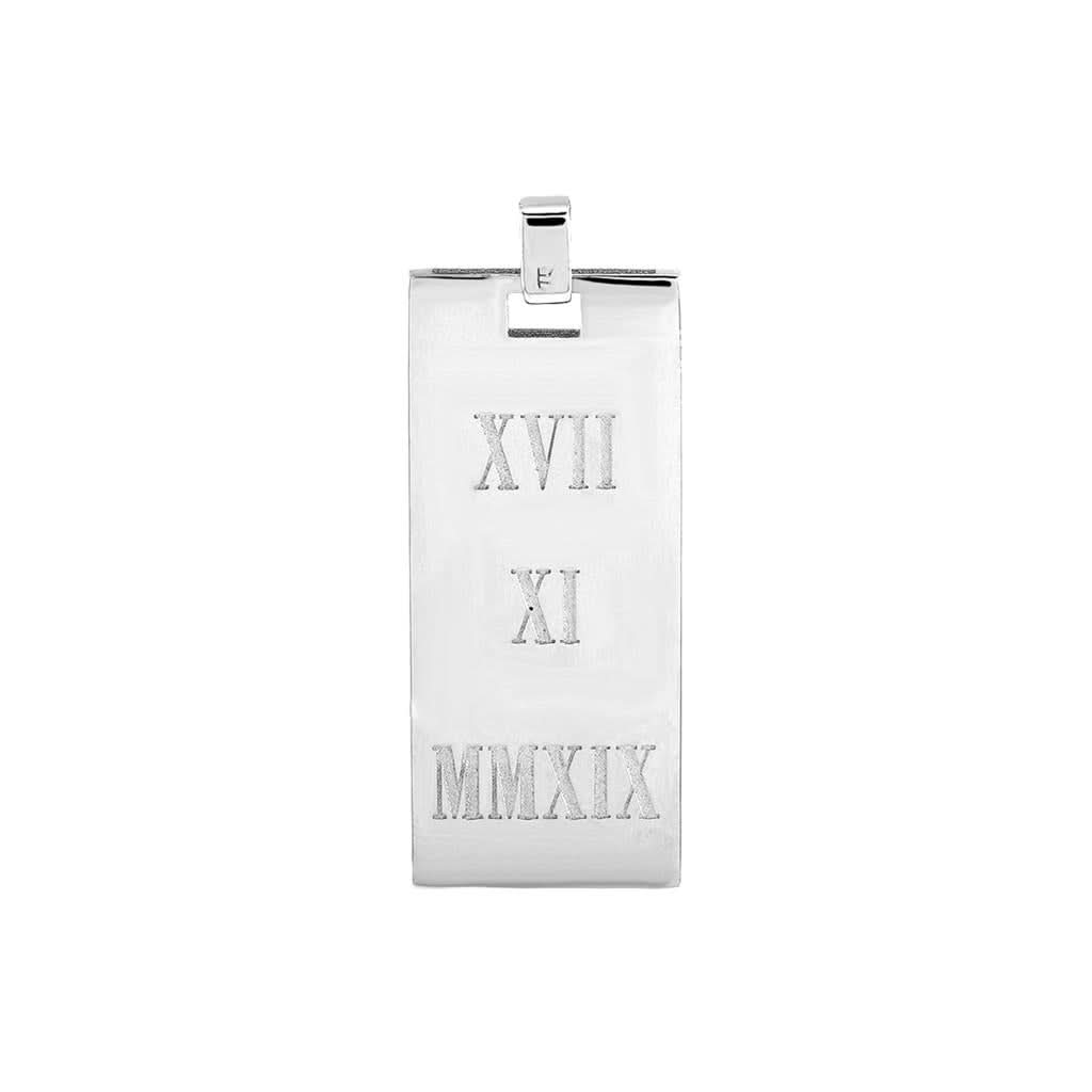 Letters Roma Rakamlı Altın Charm