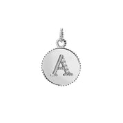 Letters Vintage Harf Altın Charm