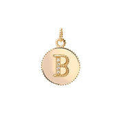 Letters Vintage Harf Altın Charm
