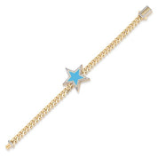 Mavi Mineli Yıldız Gurmet Set