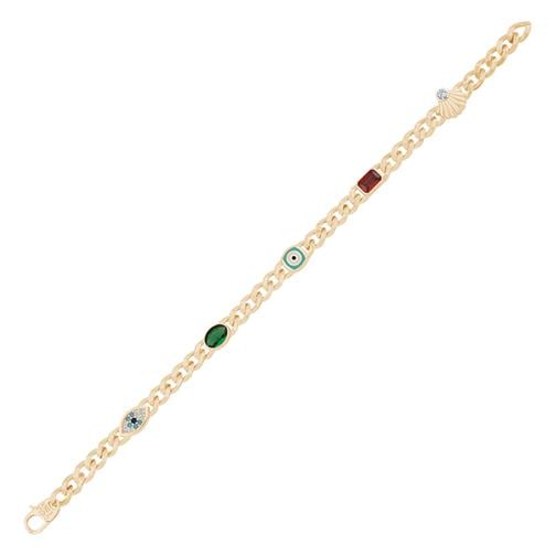 Mineli Renkli Taşlı Gurmet Bileklik