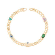 Mineli Taşlı Renkli Gurmet Bileklik