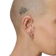 Minimal Göz Altın Piercing