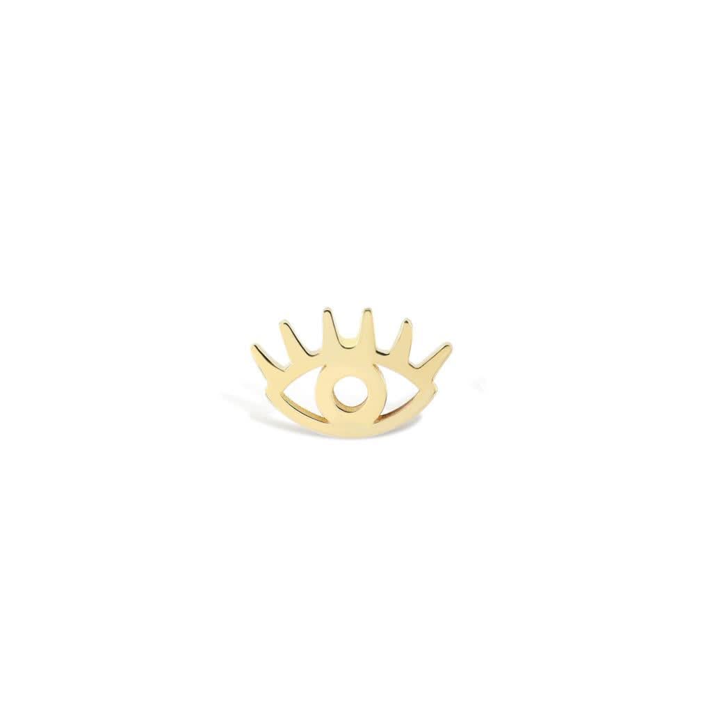 Minimal Göz Altın Piercing