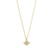 Minimal Göz Pırlanta Kolye