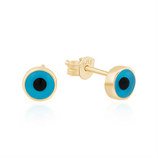 Nazar Boncuk İğneli Çocuk Küpe