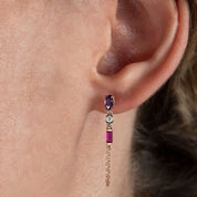 Siena Mini Baget Altın Küpe