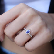 Özel Tasarım Tanzanit & Pırlanta Yüzük