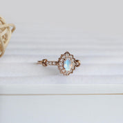 Özel Tasarım Venice Aytaşı & Pırlanta Yüzük