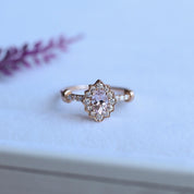 Özel Tasarım Venice Morganite & Pırlanta Yüzük