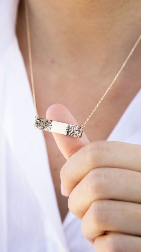 Altın Parmak İzi Kolye
