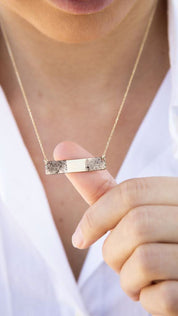 Altın Parmak İzi Kolye