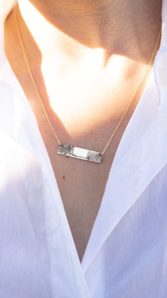 Altın Parmak İzi Kolye