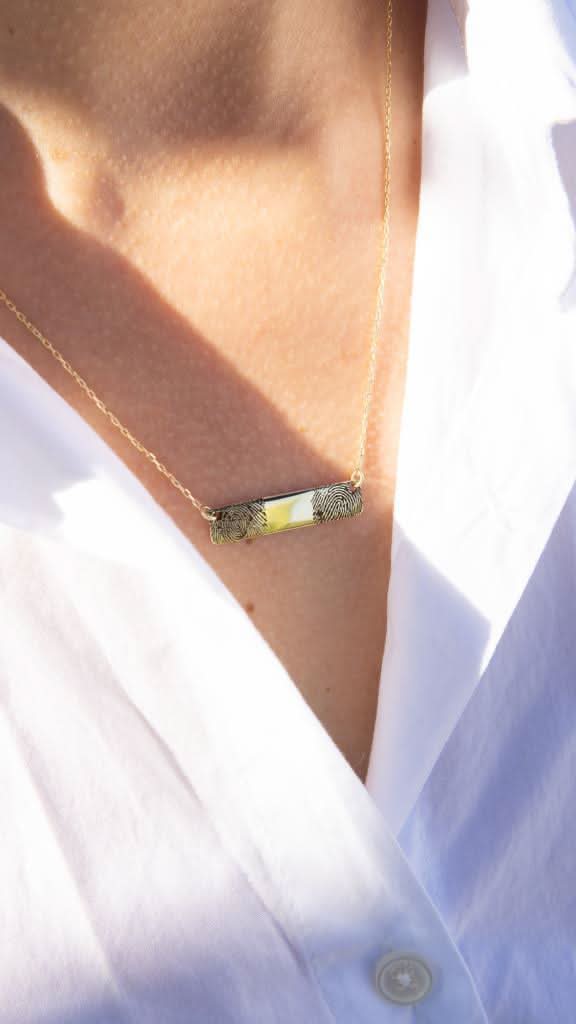 Altın Parmak İzi Kolye