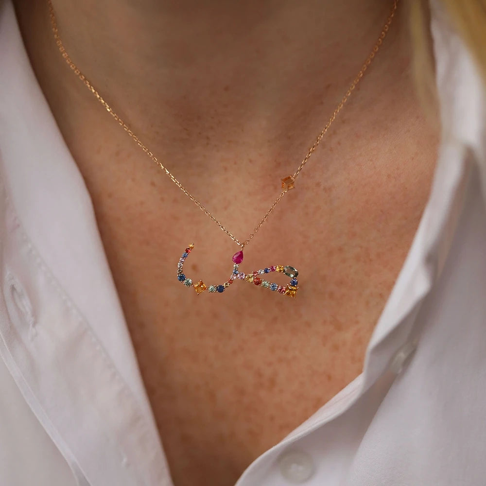 sad-harf-1-99-ct-pirlanta-ve-multicolor-safir-tasli-rose-altin-kolye-181954.jpg
