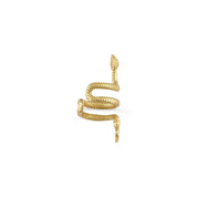 Nefertiti Sarmal Yılan Altın Earcuff