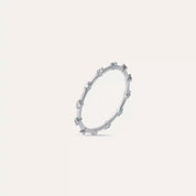 Twig 0.08 CT Pırlanta Taşlı Beyaz Altın Yüzük
