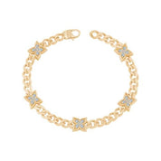 Taşlı Çiçek Gurmet Bileklik