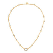 Taşlı Dorikalı Silindir Kolye