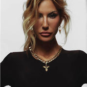 Taşlı Pramit Küpe