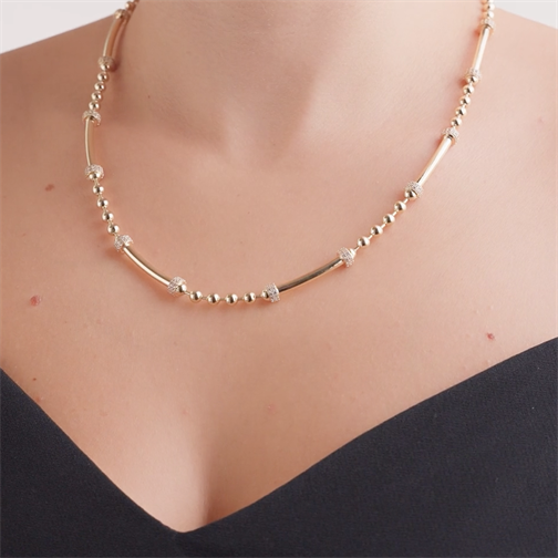 Top Top Silindir Kolye