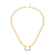 Top Zincirli U Form Kolye