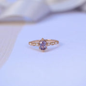 Vintage Aria Alexandrite & Pırlanta Yüzük