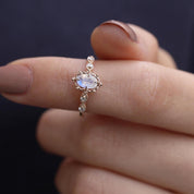 Vintage Aria Aytaşı & Pırlanta Yüzük