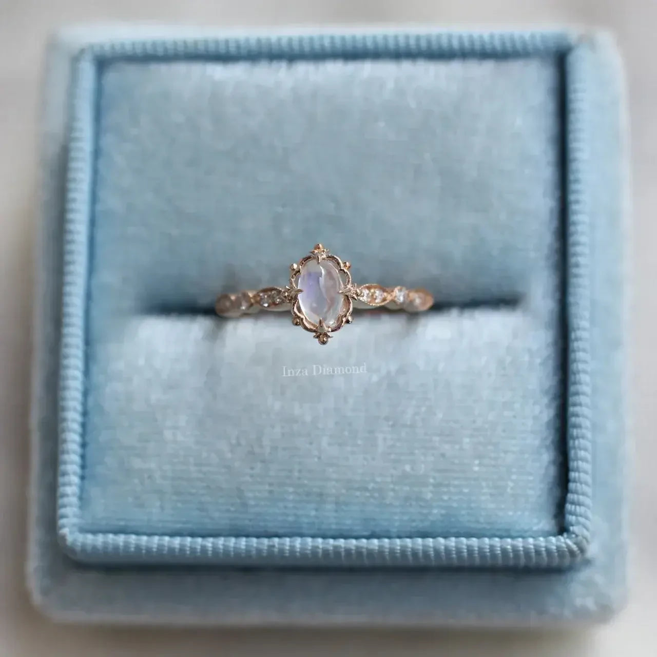 Vintage Aria Aytaşı & Pırlanta Yüzük