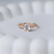 Vintage Aytaşı & Pırlanta Tektaş Yüzük