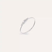 White Peak 0.04 CT Pırlanta Taşlı Yüzük