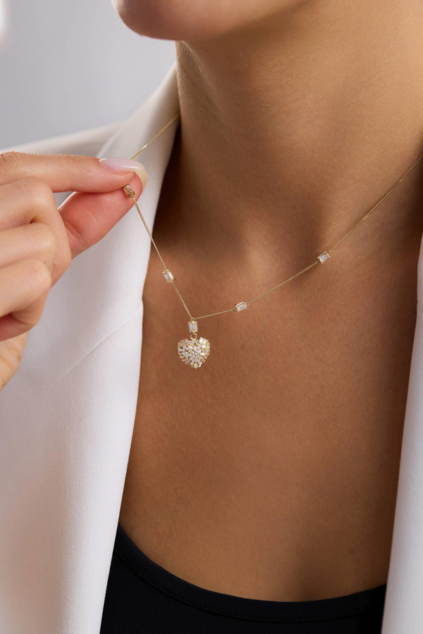 Yaz Işığı Altın Kolye