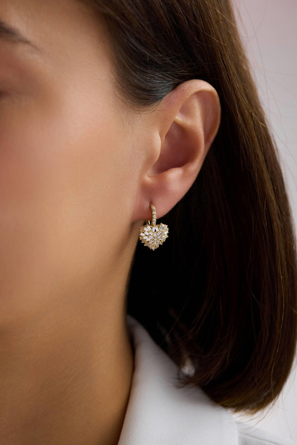 Yaz Işığı Altın Küpe