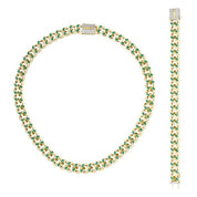 Zümrüt Taşlı Gurmet Set